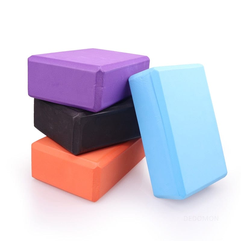 Yoga Building Blocks Cubes Pilates Bricks Reinforcement Mats Sports Yoga  Supplies Exercise Home Exercise Equipment Fitness Eva